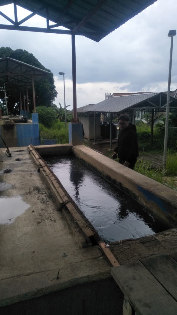 Bak Air Baku - Lokasi penempatan sensor